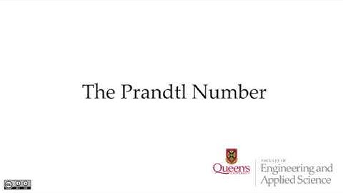 The Prandtl Number