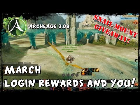 ArcheAge - bonus login rewards can give you profit!