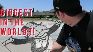 LARGEST MONOPOLY BOARD iN THE WORLD!!!