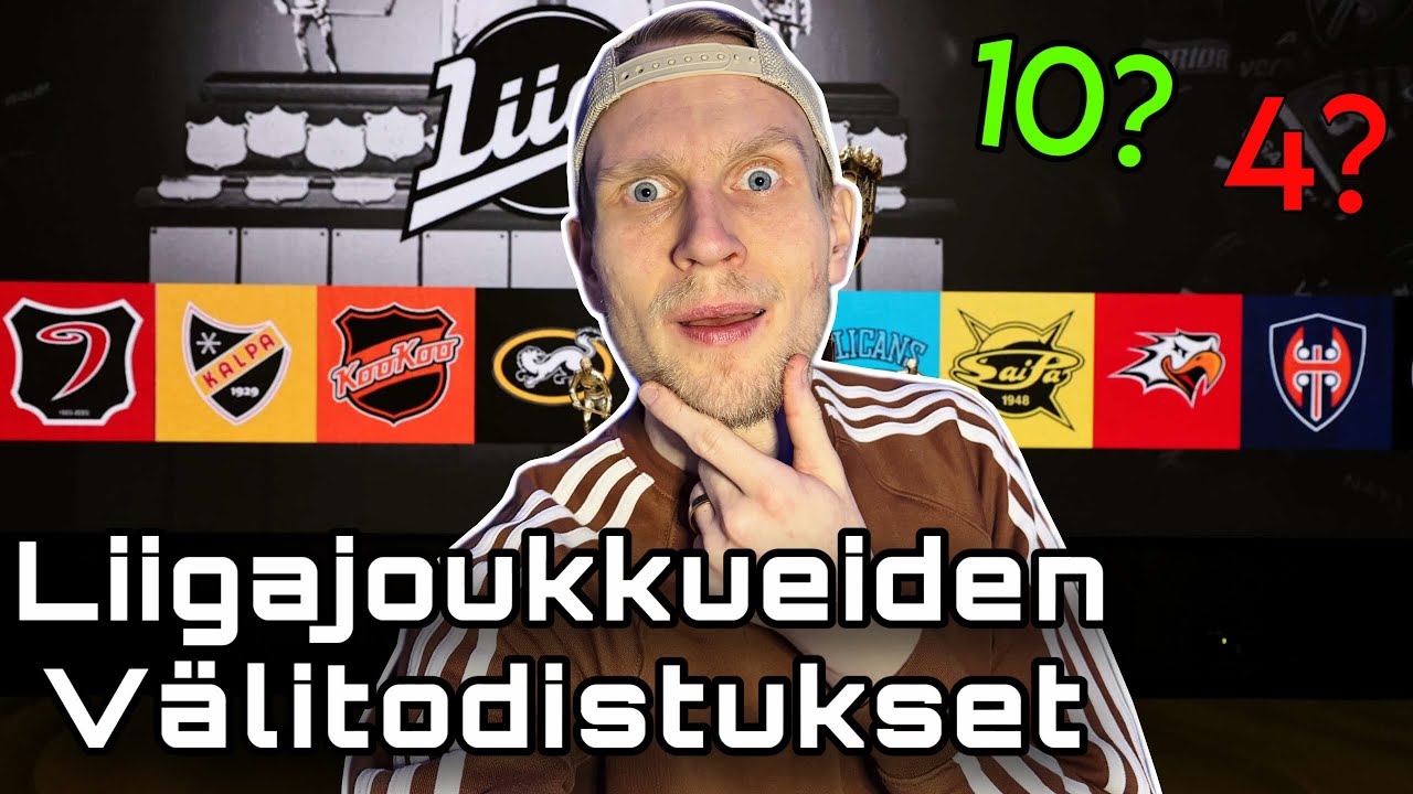 LIIGAJOUKKUEIDEN VÄLITODISTUKSET🏒