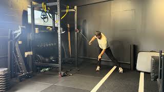 Lateral Squat Cable Chop