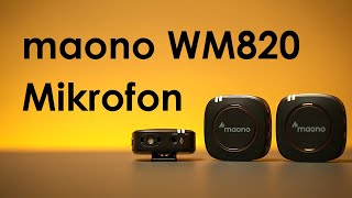Maono Ticmic Wm820 A2 Kablosuz İkili Yaka Mikrofonu İnceleme