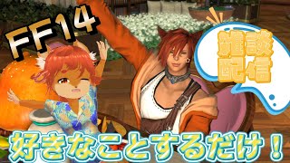 【#FF14 】【初見歓迎】好きなことしながら雑談！【#ひとRisらいぶ】