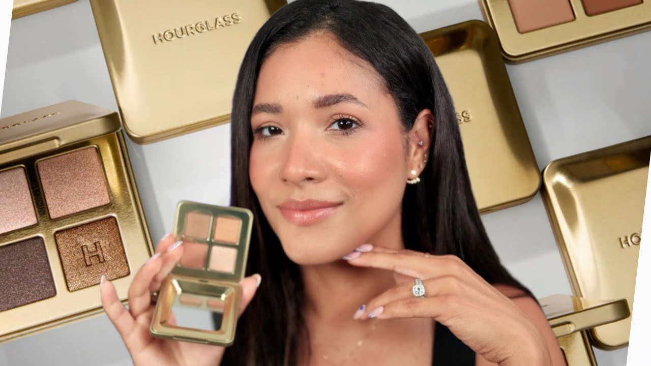 New ‪@hourglasscosmetics‬ - Curator Eyeshadow palette review 