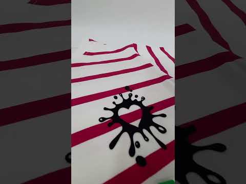 Футболка підліткова з наклейкою для дівчаток стрейч-кулір, видео 1