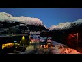 Daf XF and Scania R V8 in beautiful Norway scenery