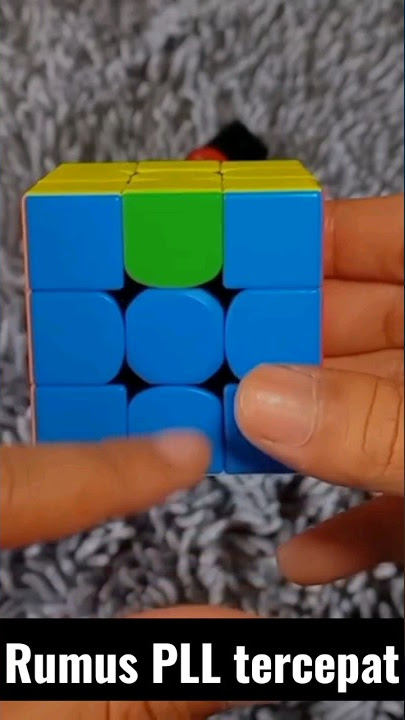 PLL tutorial rubik Rumus tercepat #shorts