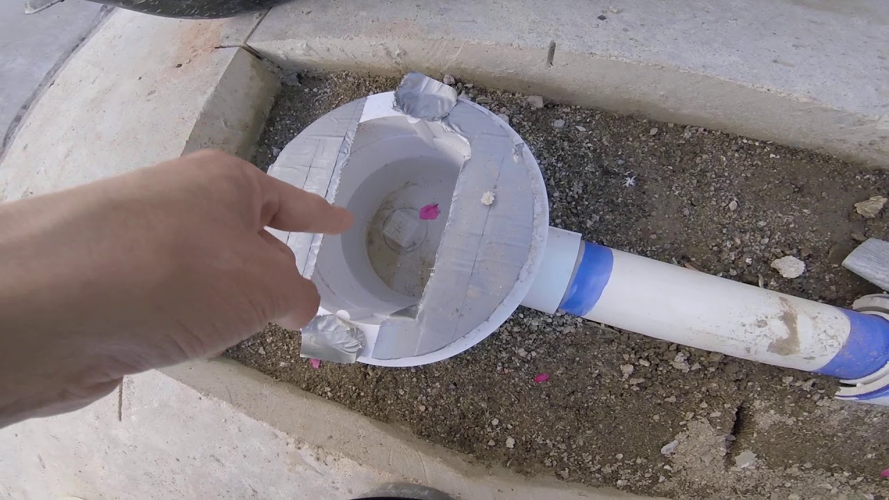 DIY Hayward Dual Main Drain Installation YouTube