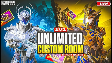FREE TDM 1V1 CUSTOM ROOM WITH SUBSCRIBERS 🔥🔥 | BOOM BAAM STREAM WITH SHAMM GAMING