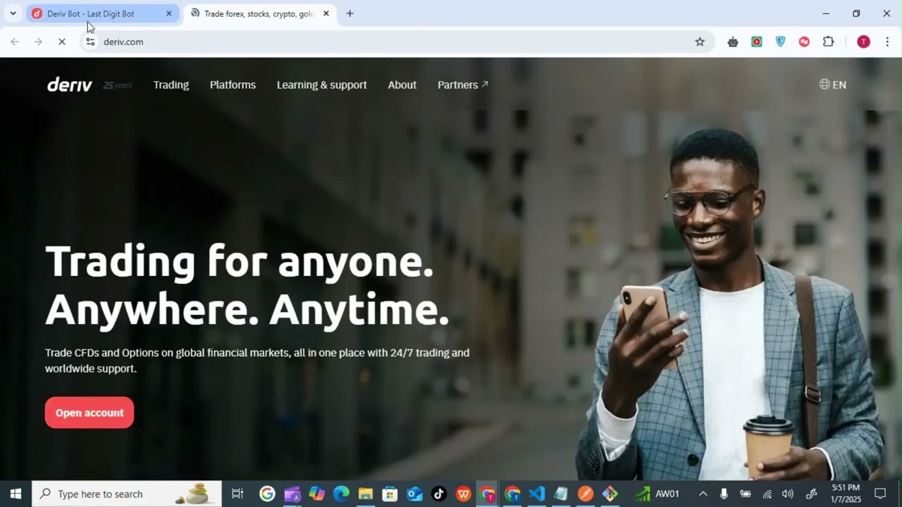 Arbitrage Deriv Trading Under 4 and Over 5 Simultaneously with Bot Automation for Guaranteed Profit