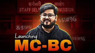Launching MC-BC 💥🤯 for SSC Aspirants 🔥