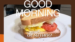 Desayuno fácil de preparar fácil,#Desayuno#fácildepreparar#desayunofacil#sandwich👩‍🍳