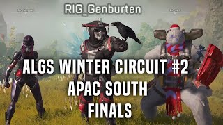 ALGS Winter Circuit #2 - APAC South - Finals - RIG Apex Legends Squad