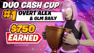 🏆 1ST PLACE 🏆 in the Duo Cash Cup Finals (💸 $750) | Alex
