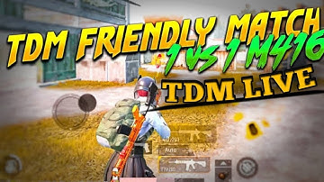 Friendly 1V1 TDM  CUSTOM ROOMS BGMI LIVE STREAM  Hycon Gaming Like Subscribe Share🙏