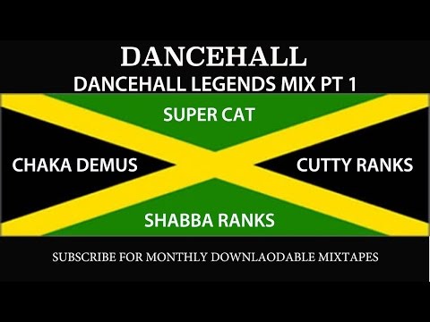 Dancehall Legends Mix Pt 1 - Super Cat, Shabba Ranks, Chaka Demus, Cutty Ranks