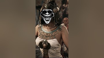Cleopatra got no chill 😨#acorigins #gaming