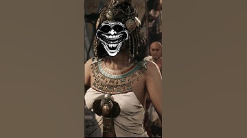 Cleopatra got no chill 😨#acorigins #gaming