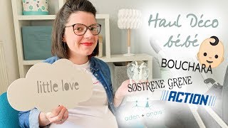 Haul Deco Bebe Action Bouchara Sostrene Grene Youtube