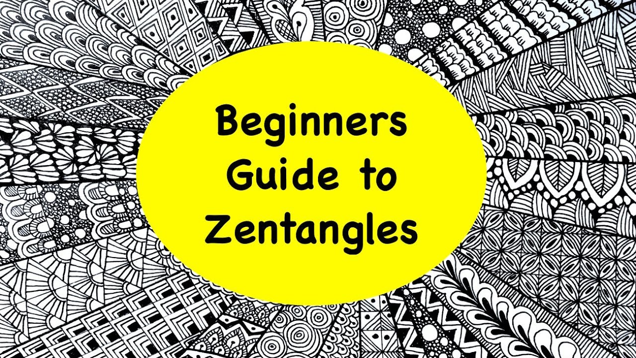 Easy Zentangle patterns // Zentangle Inspired Globe - YouTube