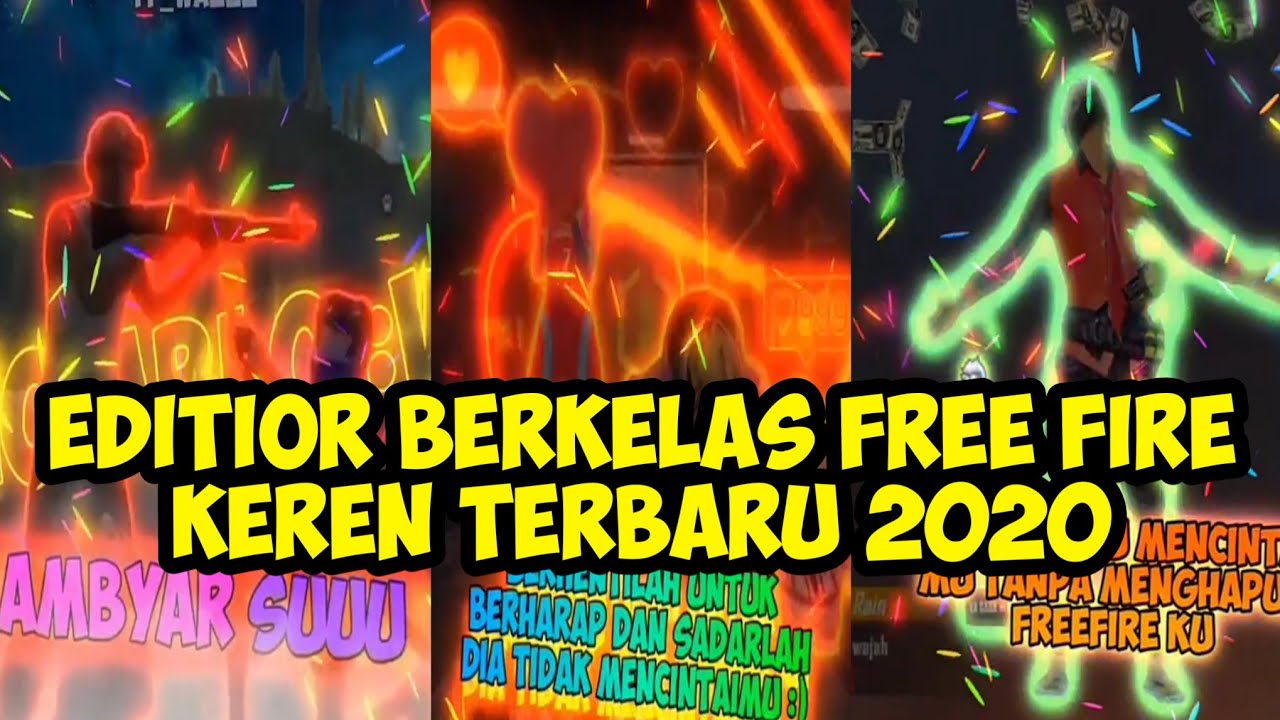 Editor Berekelas Free Fire Keren Terbaru 2020