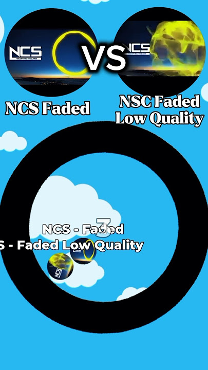 NCS Faded Vs NSC Faded in Low Quality #marblesrace #ncs #ncsmusic #subscribe