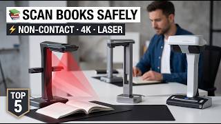 Top 5 Best Overhead Book Scanners in 2026 | Book, Document & Non-Contact Scanners