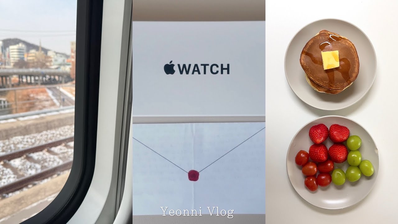 애플워치 SE3⌚️ 선물하러 여의도로 떠났다가 몸살획득😷 든든하게 집밥 처방, 28주 아기 정기검진 하고 계속 먹는걸로 힘을 얻는 주간