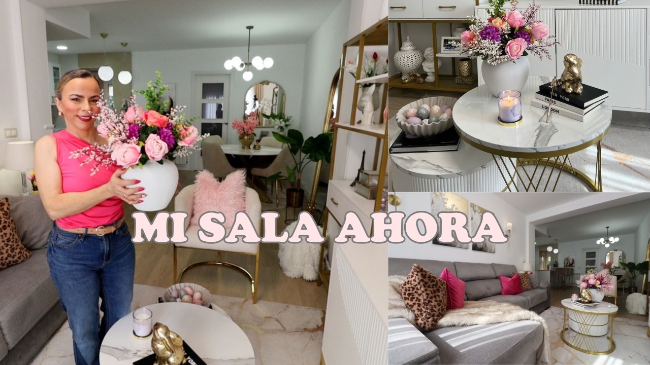 Nuevos cambios en mi sala🌸Decoración de primavera + mesa nueva