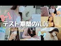 Vlog) 韓国の大学での期末テスト2週間前からテストが終わるまでに密着✏️🏫