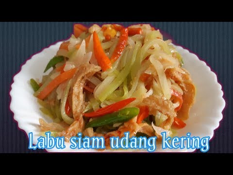 resep-oseng-labu-siam-udang-kering||ebi-besar