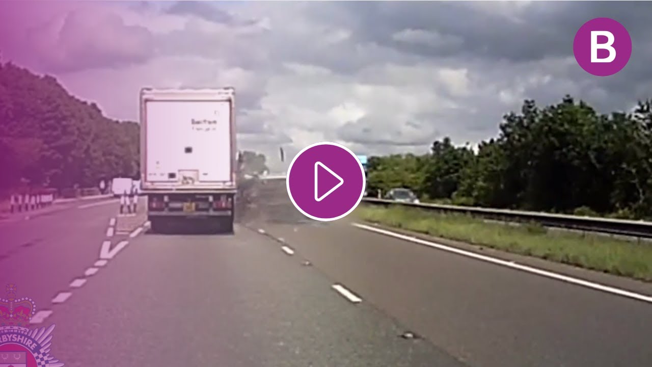 A drunk driver who was THREE TIMES over the limit collides with a lorry ...