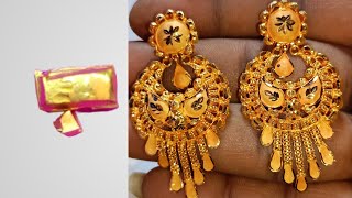 Gold Ramleela Jhumka Making | How To Gold Making Process #24k gold