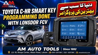 Toyota C-HR All Keys Lost 🔑 | Key Programming with Lonsdor K518 Pro FCV