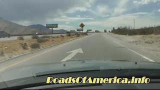 Driving in california: entering i-10 westbound whitewater rest area
(riverside county), west of palm springs (exit 113). onramp at
interstate 10...