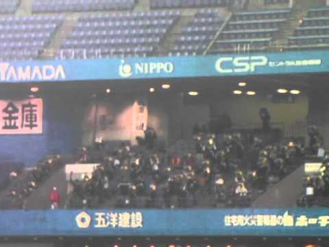 11/04/03　オリックスvs千葉ロッテ　7回オモテ　We Love Marines