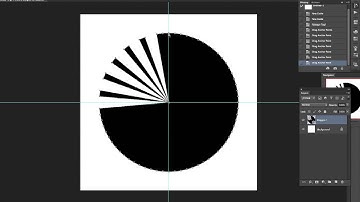 Photoshop  : How to create a vector sunburst in Photoshop tutorial