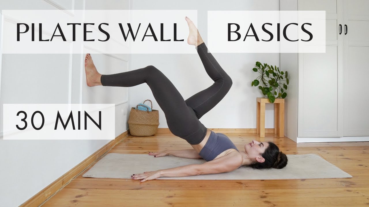 Wall Pilates Workouts: Wall Roll-Down - Wall Pilates - Medium