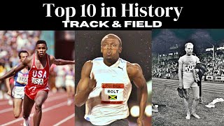 Top 10 Track and Field Athletes in History! GOAT in Athletics! #Top10 #Athletics #usainbolt #goats