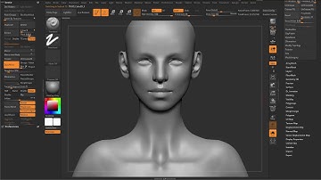 03 zbrush Detailing using DisplacementMap