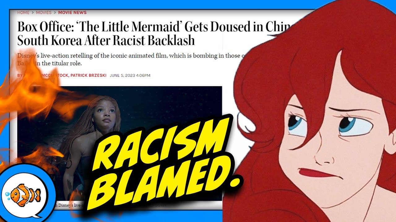 "The Little Mermaid ONLY Flopped Overseas Because RACISM."