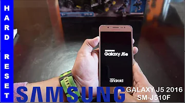 Comment réinitialiser un Samsung J5 2016 ?