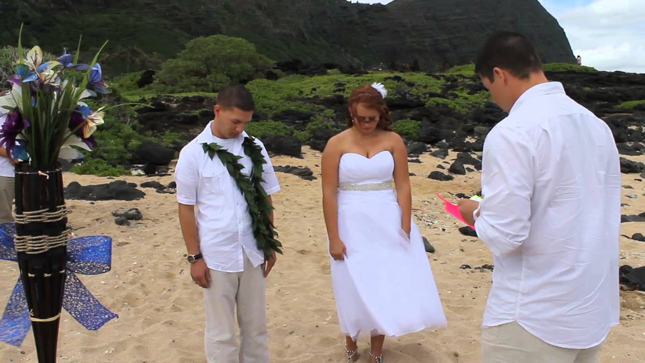 Beach Wedding Ceremony - YouTube