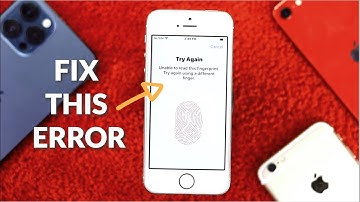 How to Fix Touch ID Not Reading Fingerprint on iPhone 5s [iOS 12]
