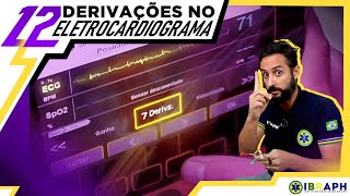 As 12 Derivações do ECG de forma simples e fácil de entender