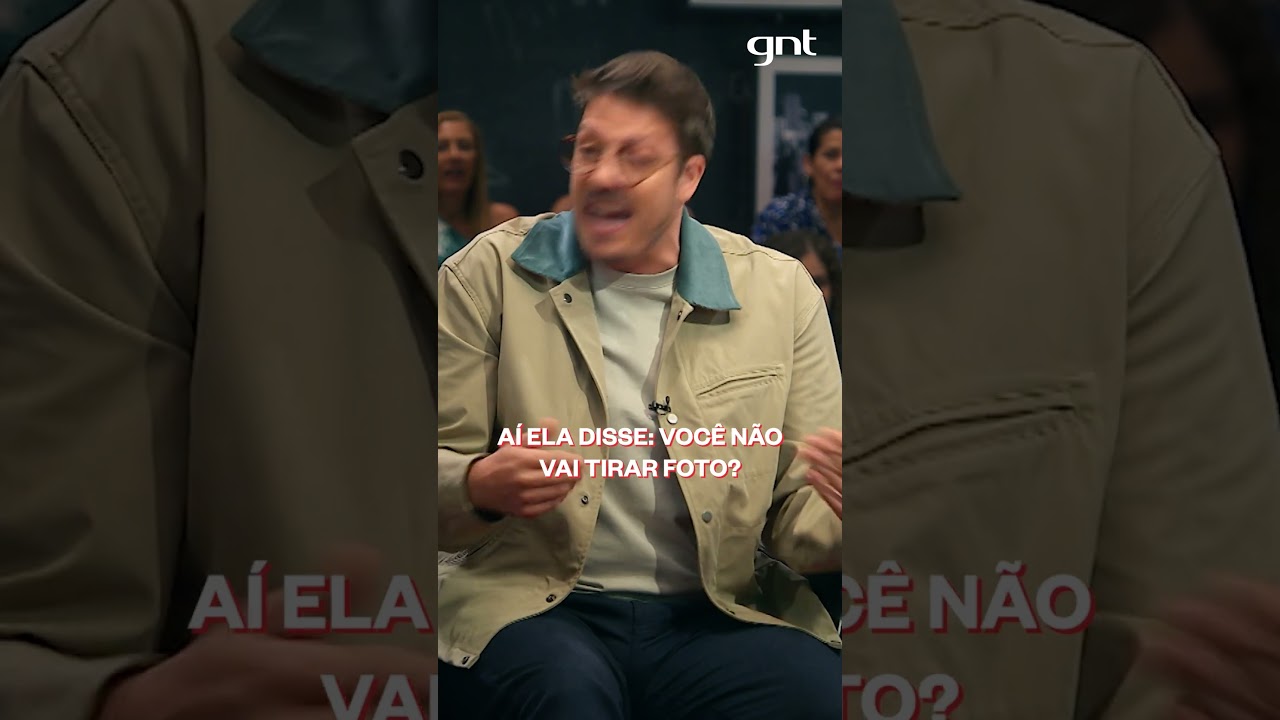 O Fabio Porchat gosta de tirar foto com fã? Que história é essa, Porchat? 😂