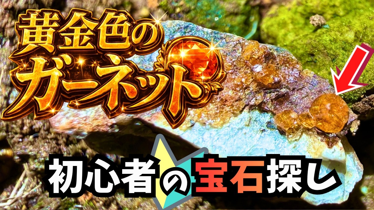 Gem Hunting] I went looking for a golden-colored gemstone, and you