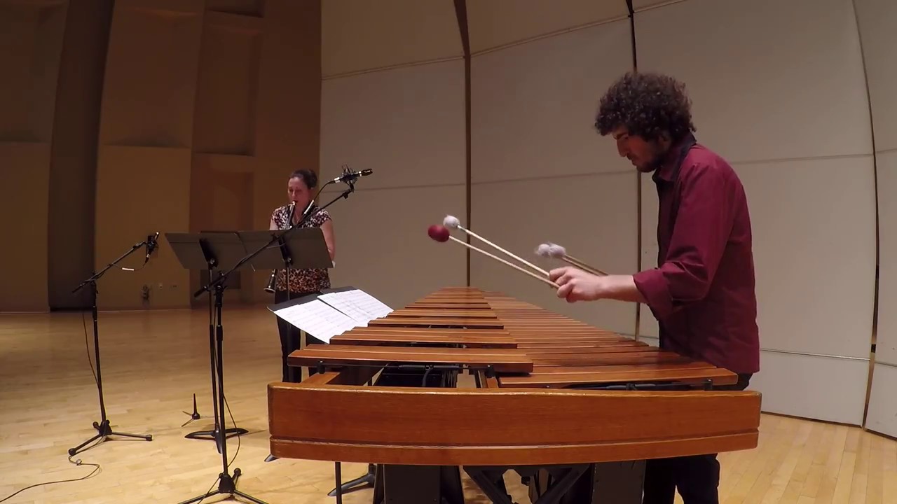 Four Fantasies for Clarinet and Marimba, by Marco Schirripa