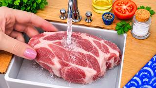 Fresh Foods 🥩🍖  How to Cook Glass Jar Pork Stew 🥂 Soft Baking screenshot 1