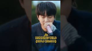 Jin  Running Wild Dangdut Koplo Version kpopkoplo jin bts runningwild shorts shorts